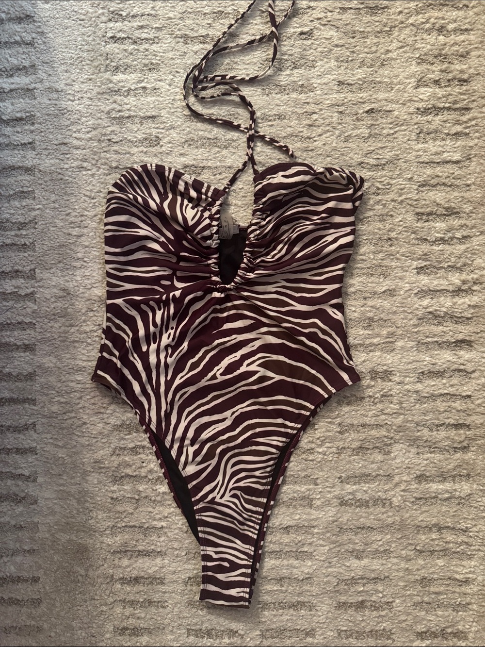 Musera Resort Halterneck Plunge Swimsuit